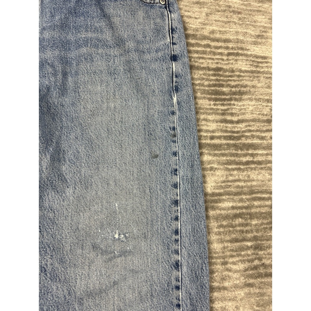 Harley‎ Davidson Jeans Mens 36x32 Blue Denim Destroyed Distressed - Picture 9 of 16